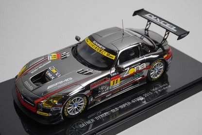 1:43 EBBRO 44929 Mercedes Gaynor Dixcel SLS Super GT300 2013 #11 model car