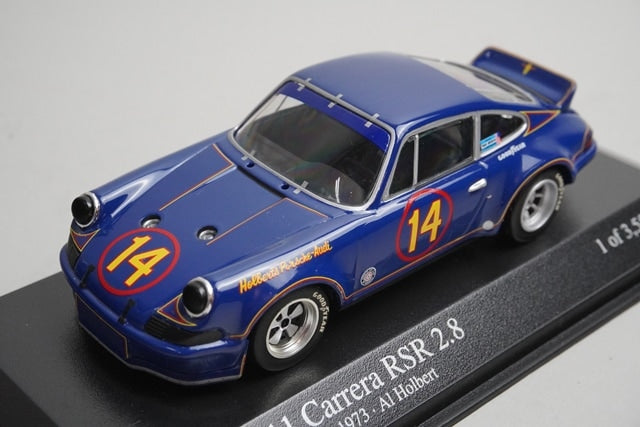 1:43 MINICHAMPS 430736914 Porsche 911 Carrera RSR 2.8 1973 #14 model car