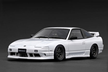 IG3760 ignition model 1:18 Nissan 180SX TYPE X (RPS13) White model car