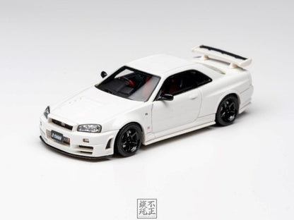 [ Pre-order ] Cars' Lounge 1:64 nissan Skyline GT-R R34 NISMO Z-TUNE Pearl White