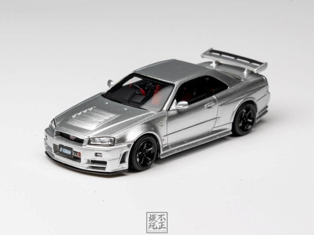 [ Pre-order ] Cars' Lounge 1:64 Nissan Skyline GT-R R34 NISMO Z-TUNE Z-TUNE Silver