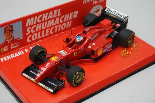 1:43 MINICHAMPS 510964301 Ferrari F310 #1 M. Schumacher MSC No.26 model car
