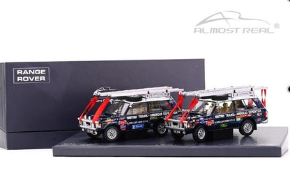 410100 Almost Real Model 1:43 Land Rover The British Trans-Americas Expedition Edition 1971-1972-868K&765k Set of 2