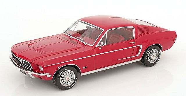 [ Pre-order ] KKDC120222 KK scale 1:12 Ford Mustang GT Fastback 1968 Red