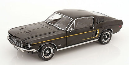 [ Pre-order ] KKDC120223 KK scale 1:12 Ford Mustang GT Fastback 1968 Black