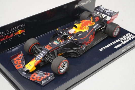 1:43 MINICHAMPS 410191133 Aston Martin Red Bull Racing RB15 German GP 2019 #33 M. Verstappen model car