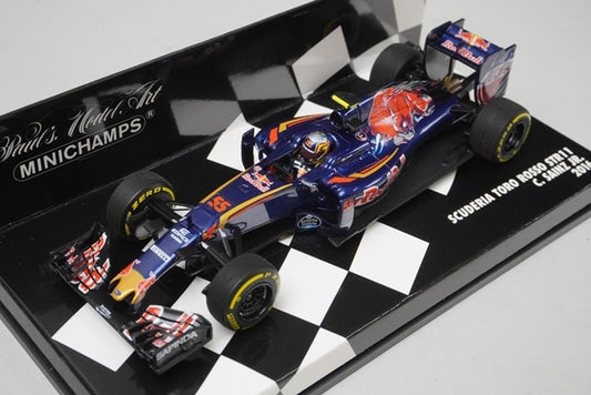 1:43 MINCHAMPS 417160055 Scuderia Toro Rosso STR11 2016 #55 C. Sainz Jr. model car
