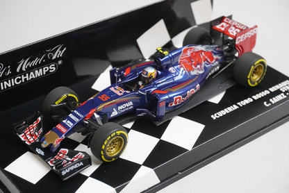 1:43 MINICHAMPS 417150055 Scuderia Toro Rosso Renault STR10 2015 #55 C.Sainz Jr. model car