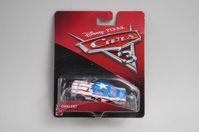 Mattel Cars 3 Cigarette Blister Edition model car