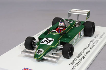 [ Back-order ] Spark HRCS005 1:43 Honda F2 1980 Ralt HR6/80 Debut Race HONDA RA206E N. Mansell Nigel Mansell #34