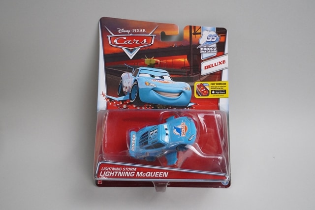 Mattel DKV54 Cars Lightning Storm McQueen Blister Pack model car