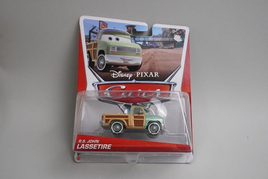 Mattel W6716 Cars John Race Tire Blister Pack model car