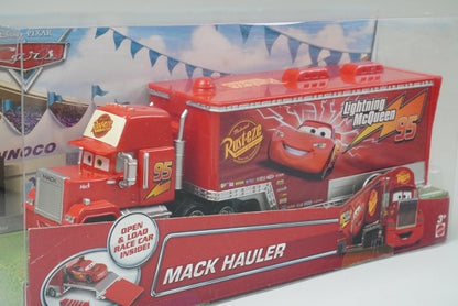 Mattel BLV15 Cars Mack Hauler Trailer model car