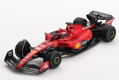 [ Pre-order ] BBRFER64022 BBR 1:64 Ferrari SF23 2023 #16 Monaco Grand Prix C. Leclerc