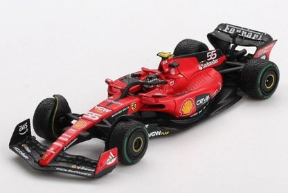 [ Pre-order ] BBRFER64023 BBR 1:64 Ferrari SF23 2023 #55 Monaco Grand Prix Monaco GP C. Sainz Jr.