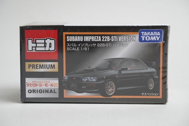 1:61 Tomica Premium Takara Tomy Subaru Impreza 22B-STi Ver. model car
