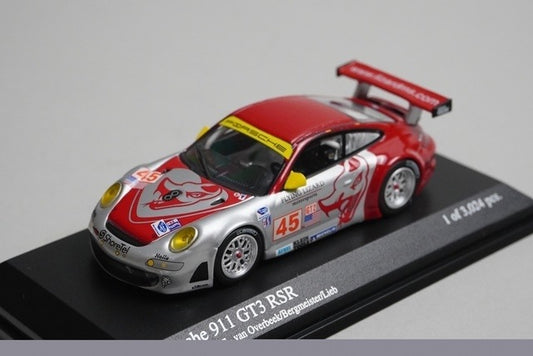 1:64 MINICHAMPS 640076445 Porsche 911 GT3 RSR Sebring 2007 #45 model car