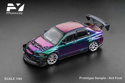 FY64102 Finclassically 1:64 Mitsubishi Lancer Evolution 9 modified Chameleon