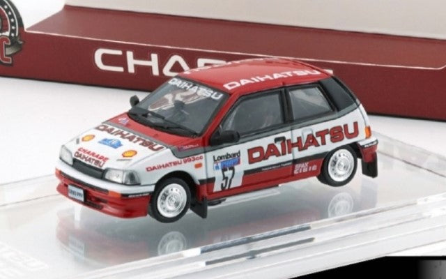 64B0448 BM CREATIONS 1:64 Daihatsu Charade 1989 Lombard Rally model car
