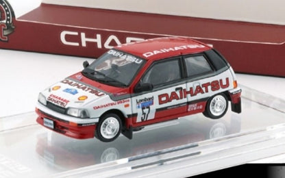 64B0448 BM CREATIONS 1:64 Daihatsu Charade 1989 Lombard Rally model car