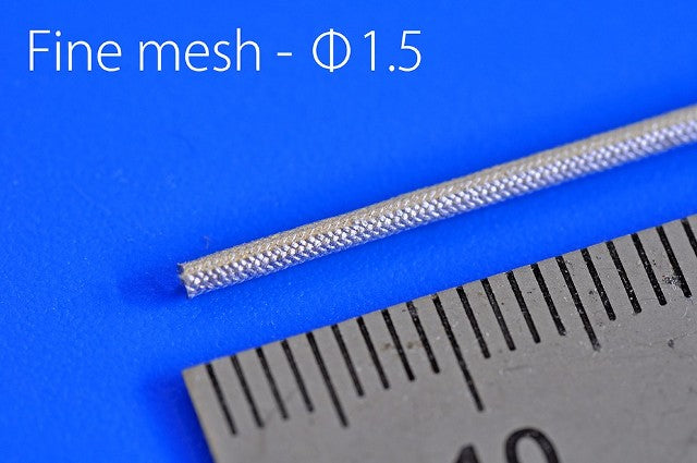 P1169 Model Factory Hiro Metal Mesh Hose Fine mesh Φ1.5mm 89mm long ｘ 5 pieces