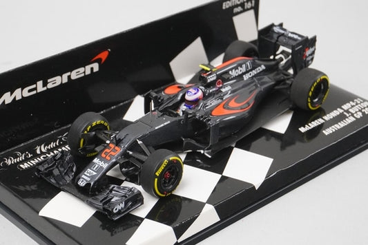1:43 MINICHAMPS 537164322 McLaren Honda MP4-31 2016 #22 model car