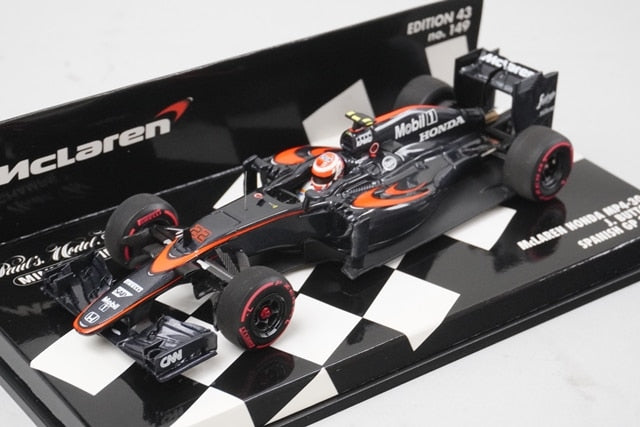 1:43 MINICHAMPS 537154322 McLaren Honda MP4-30 2015 #22 model car