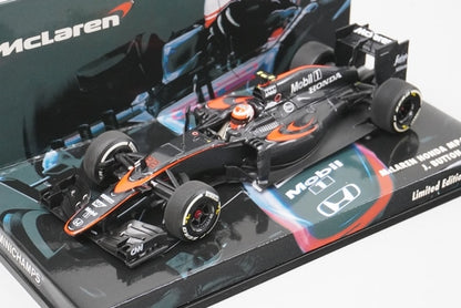 1:43 MINICHAMPS 533154322 Eurosport Custom McLaren Honda MP4-30 2015 #22 model car