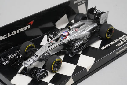 1:43 MINICHAMPS 530144522 McLaren Mercedes MP4-29 China 2014 #22 model car