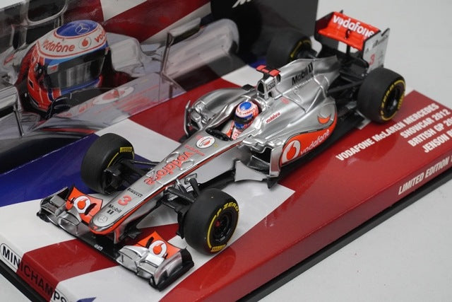 1:43 MINICHAMPS 533124373 McLaren Mercedes Show Car British GP 2012 #3 model car