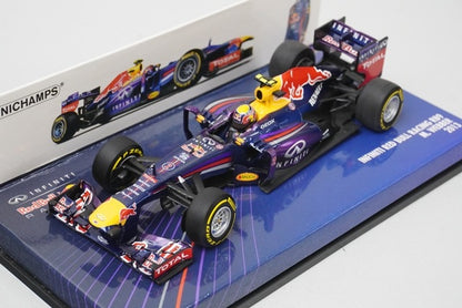 1:43 MINICHAMPS 410130002 Infiniti Red Bull Racing RB9 2013 #2 model car
