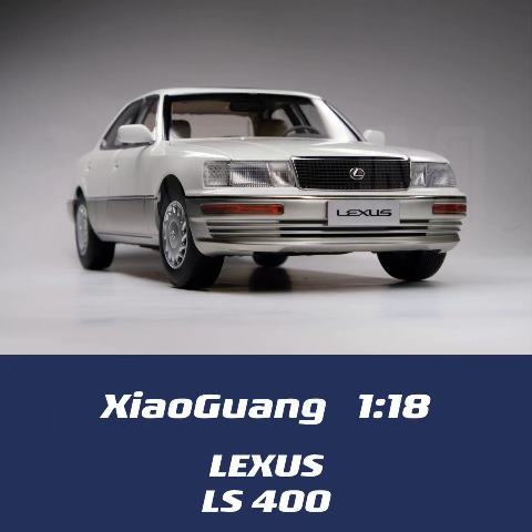 [ Pre-order ] 8230811W XiaoGuang MODEL 1:18 Lexus LS400 1993 White
