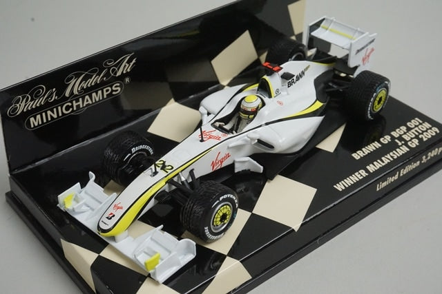 1:43 MINICHAMPS 400090222 Brown GP Malaysian GP 2009 #22 model car