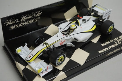 1:43 MINICHAMPS 400090422 Brawn GP Spanish GP 2009 #22 model car