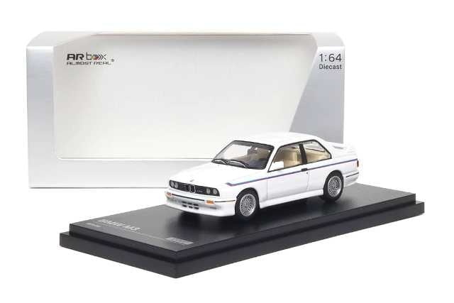 [ Pre-order ] 630102001 AR Box Almost Real Model 1:64 BMW 3 Series 3 M3 E30 Sedan White