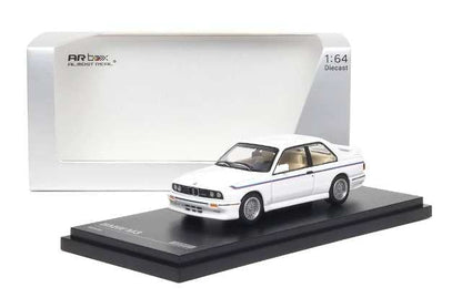 [ Pre-order ] 630102001 AR Box Almost Real Model 1:64 BMW 3 Series 3 M3 E30 Sedan White