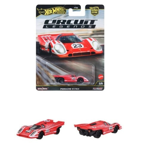 JBK63-9866 Hot Wheels Car Culture Circuit Legends Porsche 917KH (1 carton: 10 pieces)