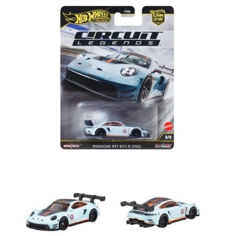JBK65-9866 Hot Wheels Car Culture Circuit Legends Porsche 911 GT3 R (992) (1 carton: 10 pieces)