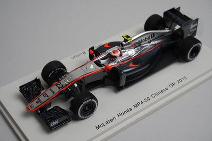 1:43 Spark S4614 McLaren Honda MP4-30 Chinese GP 2015 #22 model car