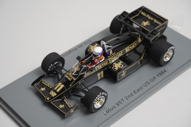 1:43 Spark S7290 Lotus 95T East American GP 2nd 1984 #11 model car