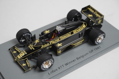 1:43 Spark S7154 Lotus 97T Belgian GP Winner 1985 #12 model car