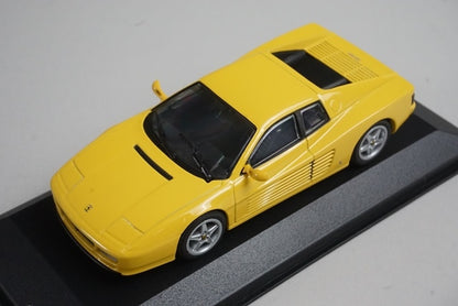 1:43 MINICHAMPS MIN072501 Ferrari 512TR Yellow model car