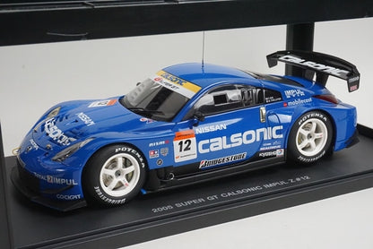 1:18 AUTOart 38511 Nissan Fairlady Z Super GT Calsonic Impul 2005 #12 model car