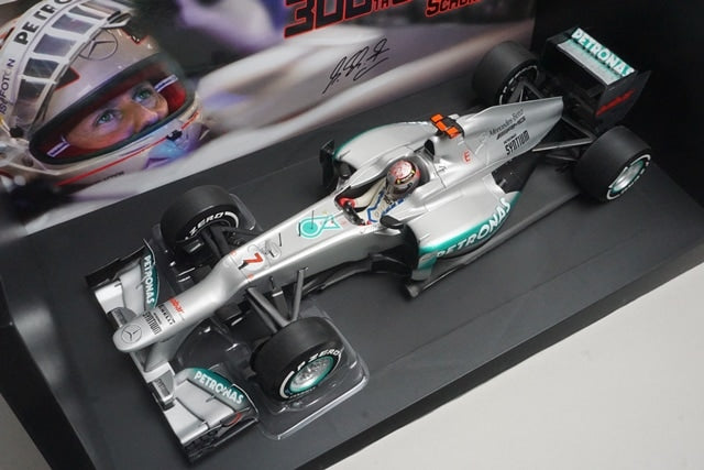 1:18 MINICHAMPS 113120307 Mercedes-AMG Petronas Belgian GP 2012 #7 model car