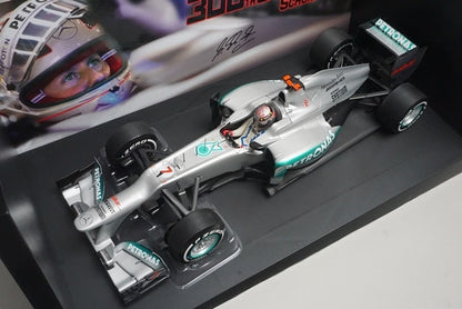 1:18 MINICHAMPS 113120307 Mercedes-AMG Petronas Belgian GP 2012 #7 model car