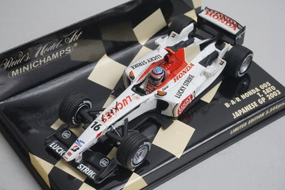 1:43 MINICHAMPS 400030116 BAR Honda 005 Japanese GP 2003 #16 model car