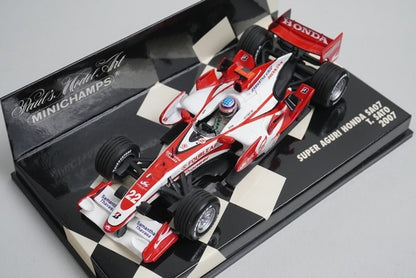 1:43 MINICHAMPS 400070022 Super Aguri Honda SA07 2007 #22 model car