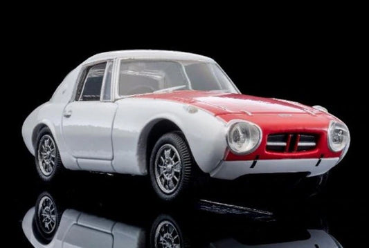 LV-215a TOMYTEC 1:64 Toyota Sports 800 Custom Color Spec (White/Red) 1965 Model 336044