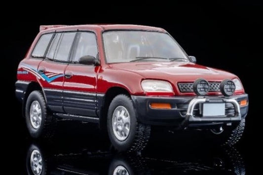 [ Pre-order ] LV-N354a TOMYTEC 1:64 Toyota RAV4L V (Wine/Gray) 1995 model, part number 333883