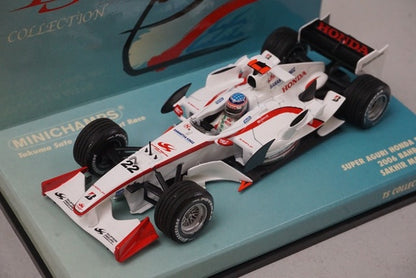 1:43 MINICHAMPS 518064322 Super Aguri Honda SA05 Bahrain GP 2006 #22 model car